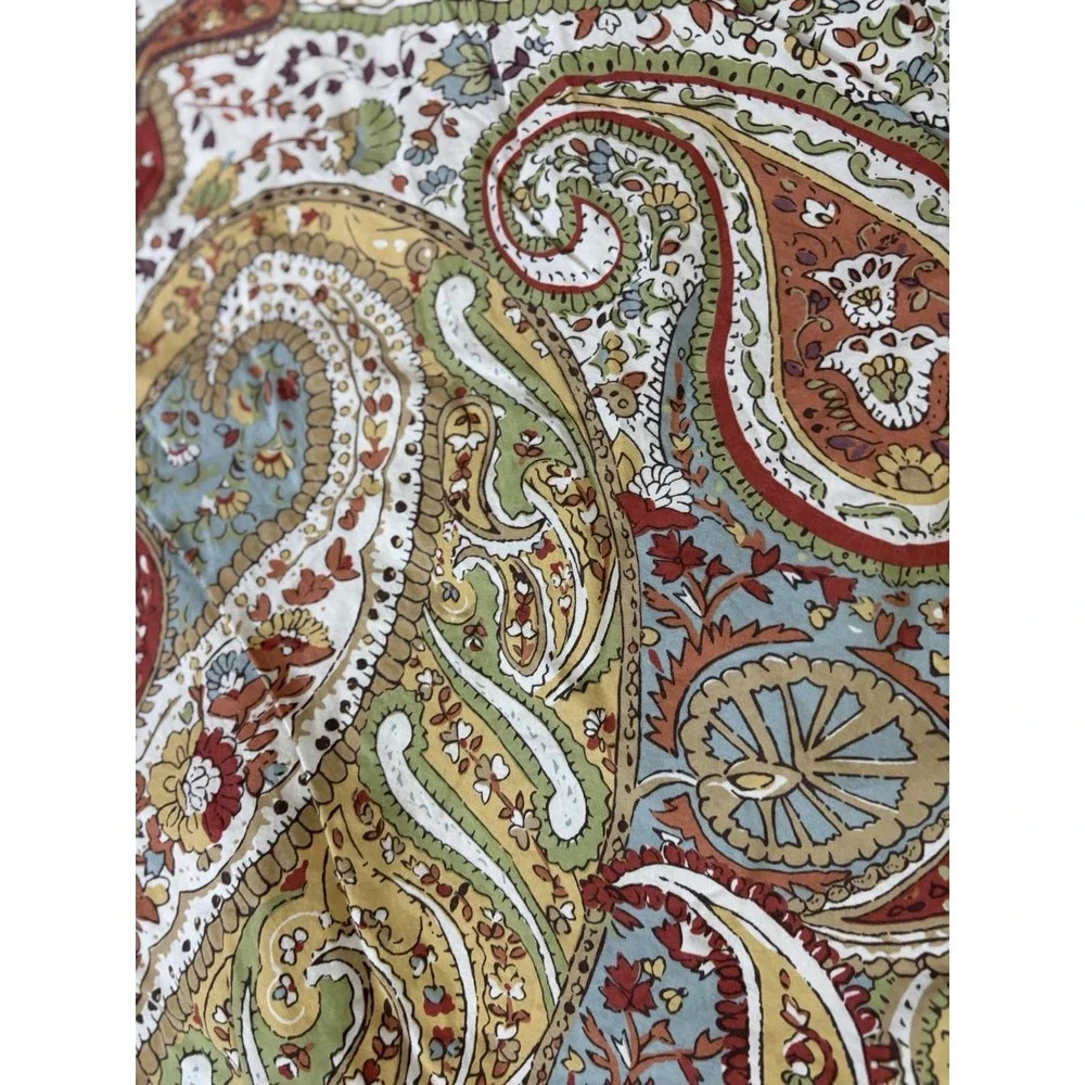 Pottery Barn HARPER‎ PAISLEY Full/Queen DUVET COVER